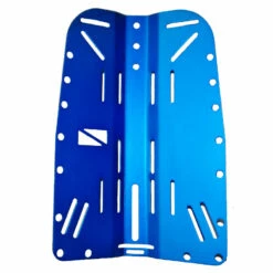 Plaque Dorsale En Alu ESM Bleu