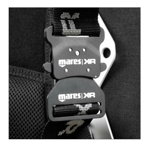 Harnais XR REC SILVER Single Backmount Set MARES – Image 2